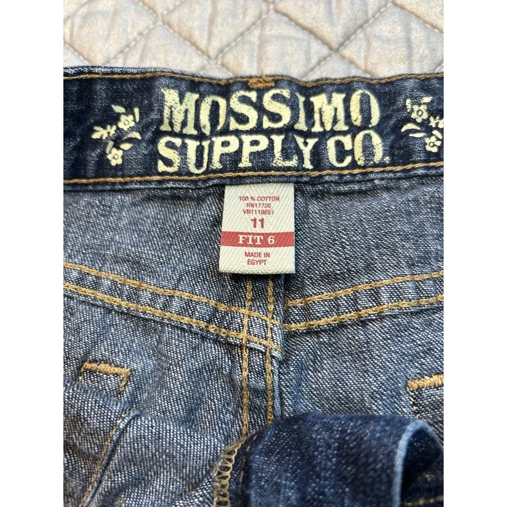 Mossimo Supply Co. Vintage Y2K Low Rise Denim Shorts (Size 11 / Fit 6)